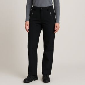 Geval Women's Outdoor Waterproof Snow Pants Large Fleece Lining Insulated